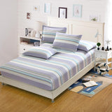 100%cotton satin stripe bed sheet