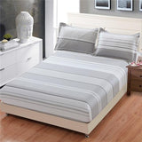 100%cotton satin stripe bed sheet