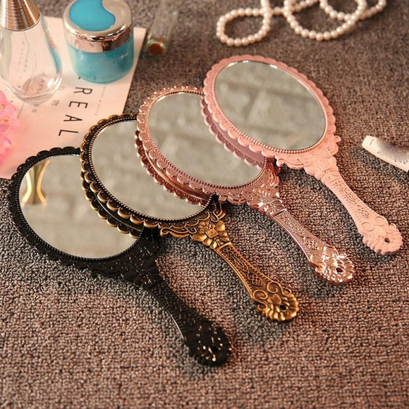 Handle Makeup Mirror