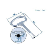Panel Lock Key Universal Wrench