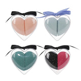2pcs Heart-shaped Sponge Puff