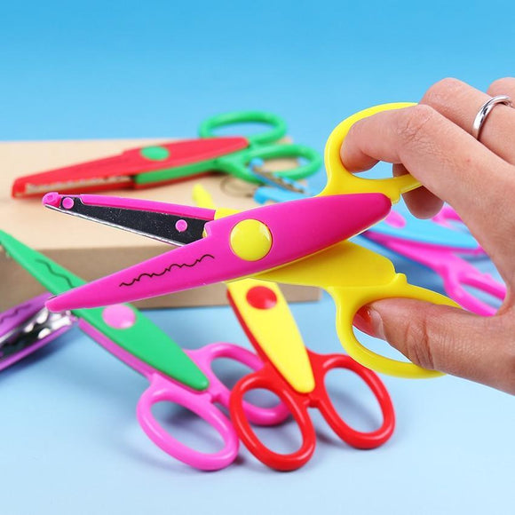 Kids Laciness Scissors Metal