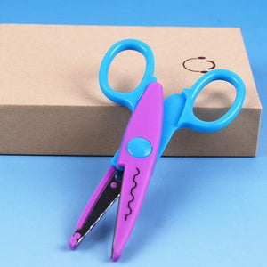Kids Laciness Scissors Metal