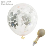 Confetti Balloons Clear