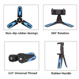360 Rotation Vertical Mini Tripod